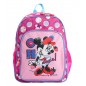 Ghiozdan scolar, imprimeu Minnie Mouse, forma ergonomica, roz Ghiozdan scolar, imprimeu Minnie Mouse, forma ergonomica, roz