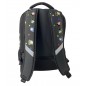 Ghiozdan Mickey Mouse negru, clasele 1-4, benzi reflectorizante pe bretele