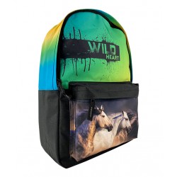 GHIOZDAN SCS TEENS CAI VERDE COMPARTIMENT CU BUZUNAR 42H X 30 X 14CM CAPTUSEALA 2 FERMOARE PIGNA