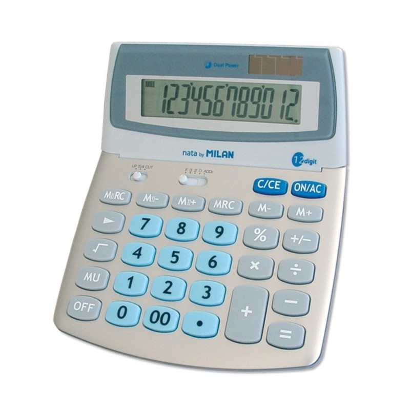 Calculator 12 DG Milan 152512 cu display rabatabil