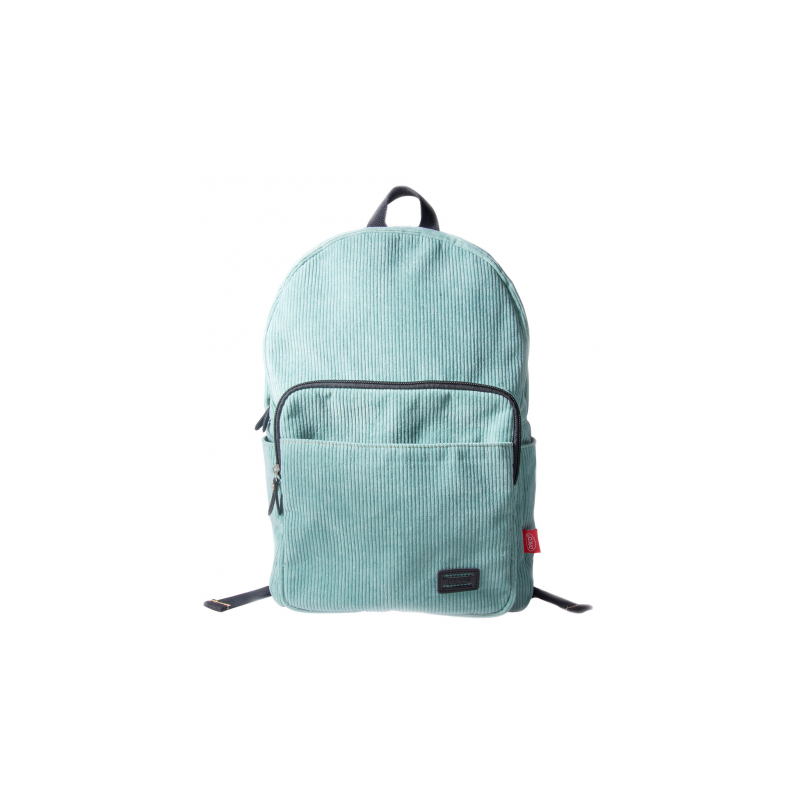 Ghiozdan elevi, 1 compartiment, bumbac, cu fermoar, 40 cm