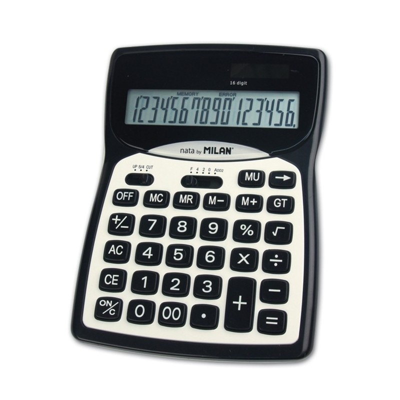Calculator birou 16 DG Milan 016 Negru