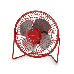 ESPERANZA 6" USB VENTILATOR YUGO RED