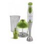 Blender de mana vertical Esperanza, lame otel, maner ergonomic, lame detasabile, 50/60Hz, 800W, 220-240V, alb/verde