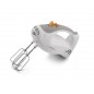 Mixer de mana Esperanza Donut, 2 teluri incluse, functie turbo, 250W, alb