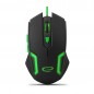 Mouse optic cu fir Esperanza MX205 Fighter, 800/1200/1600/2400dpi, 6 butoane, 11,8 x 4,1 x 7cm, negru/verde Mouse optic cu fir Esperanza MX205 Fighter, 800/1200/1600/2400dpi, 6 butoane, 11,8 x 4,1 x 7cm, negru/verde