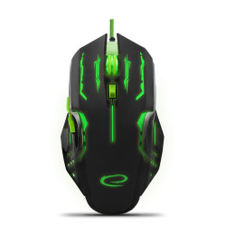 MOUSE cu fir ESPERANZA PENTRU JOCURI 6D OPT. USB MX403 APACHE VERDE