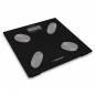 Cantar corporal Esperanza Cha-cha, afisaj LCD, indicator baterie descarcata, 30 x 30 x 2cm, negru Cantar corporal Esperanza Cha-cha, afisaj LCD, indicator baterie descarcata, 30 x 30 x 2cm, negru