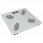 Cantar corporal Esperanza Cha-cha, afisaj LCD, functie tara, indicator baterie descarcata, 30 x 30 x 2cm, alb