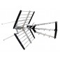 Antena pliabila externa Esperanza, compatibila FHD, UHF 174-230MHz, VHF 470-790MHz, 72,5 cm, argintiu Antena pliabila externa Esperanza, compatibila FHD, UHF 174-230MHz, VHF 470-790MHz, 72,5 cm, argintiu