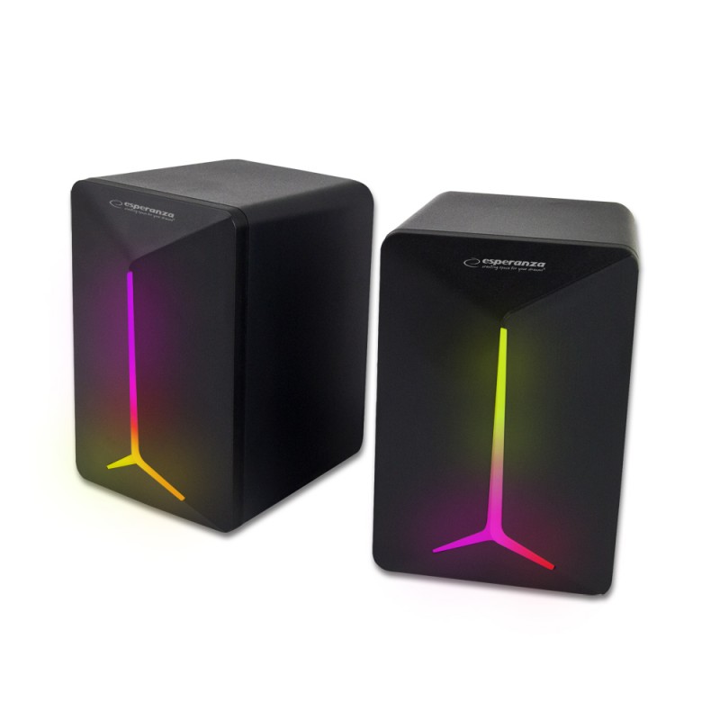 ESPERANZA USB SPEAKERS 2.0 LED RAINBOW FREVO ESPERANZA USB SPEAKERS 2.0 LED RAINBOW FREVO