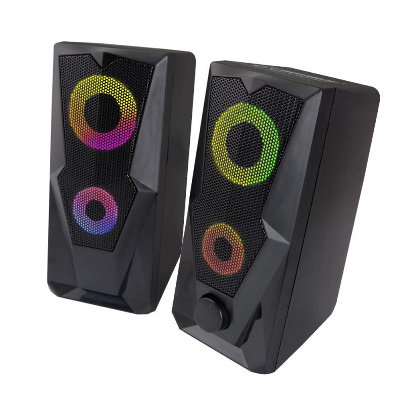 ESPERANZA USB SPEAKERS 2.0 LED RAINBOW BAILA ESPERANZA USB SPEAKERS 2.0 LED RAINBOW BAILA