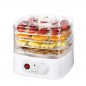 Deshidrator alimente cu 5 tavi, 8 programe, 50Hz, 250W, 230V, 23,5 x 24 x 22cm, alb Deshidrator alimente cu 5 tavi, 8 programe, 50Hz, 250W, 230V, 23,5 x 24 x 22cm, alb