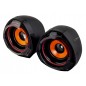 Sistem audio 2.0 Esperanza Rumba, 5W, 5V, 20Hz-18kHz, 10 x 10,5 x 9,5cm, negru Sistem audio 2.0 Esperanza Rumba, 5W, 5V, 20Hz-18kHz, 10 x 10,5 x 9,5cm, negru