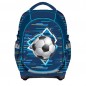 Ghiozdan baieti, model FOOTBALL, 2 compartimente, inchidere cu fermoar, 42 cm, forma anatomica