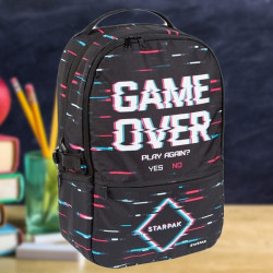 Ghiozdan Game Over, 45x29x15cm - STARPAK