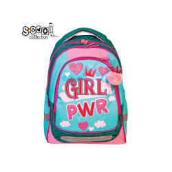 Ghiozdan anatomic LIGHT GIRL POWER, 41 cm - S-COOL