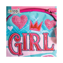 Ghiozdan anatomic LIGHT GIRL POWER, 41 cm - S-COOL