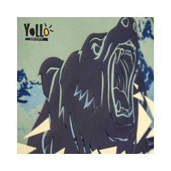 Ghiozdan anatomic WILD POWER, 38 cm - YOLLO