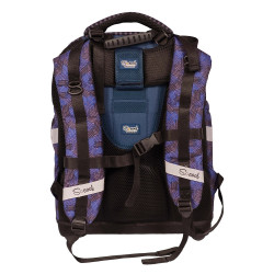 Ghiozdan anatomic compartiment laptop, FIRE TRUCK, 42x34x22 cm - S-COOL
