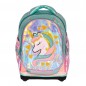 Ghiozdan fetite, model Unicorn cu sclipici, baza spuma EVA, picioruse sustinere, multicolor Ghiozdan fetite, model Unicorn cu sclipici, baza spuma EVA, picioruse sustinere, multicolor