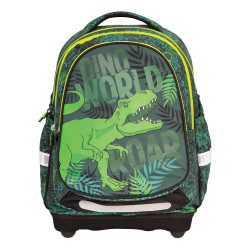 Ghiozdan anatomic DINO WORLD, 38x39x19,5 cm - YOLLO