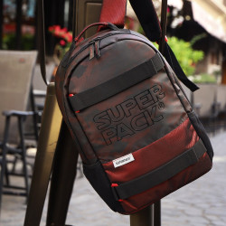 Ghiozdan compartiment laptop, SUPERPACK, 43x31x15 cm - S-COOL
