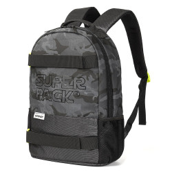 Ghiozdan compartiment laptop, SUPERPACK, 43x31x15 cm - S-COOL
