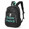 Ghiozdan compartiment laptop, SUPERPACK, 45x31x14 cm - S-COOL