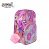 Ghiozdan gradinita transparent DONUTS, 20x24x8 cm - S-COOL