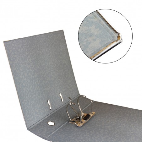 Biblioraft documente, indosariere 500 coli A4, cotor 7 cm, coperta perforata