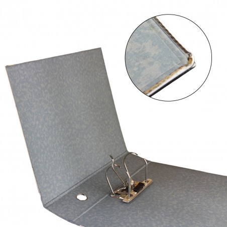 Biblioraft arhivare capacitate 500 coli, format A4, 8 cm, culoare gri