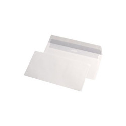 Set 100 plicuri albe format DL 110x220mm