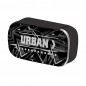 Penar Urban Black Lines, 1 extensie, cu fermoar, imprimeu lucios