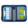 Penar echipat, 1 fermoar, 2 extensii, 32 piese, STAR - S-COOL