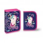 Penar echipat cu 32 de piese, unicorn, 1 fermoar, 2 extensii, textil, multicolor