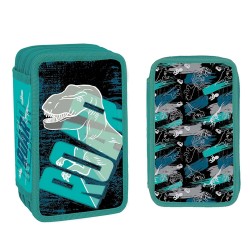 Penar echipat, 3 fermoare, 39 piese, DINO - S-COOL