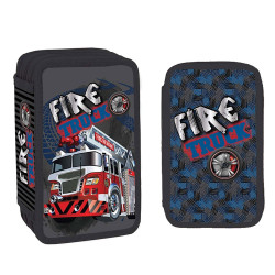 Penar echipat, 3 fermoare, 39 piese, FIRE TRUCK - S-COOL