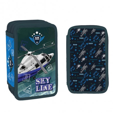 Penar echipat, 3 fermoare, 39 piese, SKY LINE - S-COOL