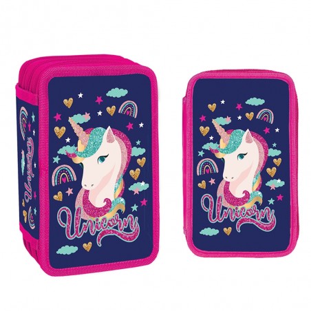 Penar echipat, 3 fermoare, 39 piese, UNICORN - S-COOL