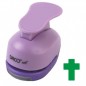 Perforator hartie si carton, pentru scolari, model cruce cu diametru 2.5 cm Perforator hartie si carton, pentru scolari, model cruce cu diametru 2.5 cm