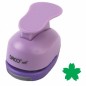 Perforator scoala, diametru perforare 2.5 cm, cu model floare, utilizare pe mai multe tipuri de hartie