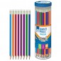 Creion grafit cu radiera moale, mina HB, forma triunghiulara, lemn Creion grafit cu radiera moale, mina HB, forma triunghiulara, lemn