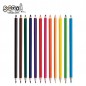 Set 12 creioane in culori diferite, 2 capete + ascutitoare, mina de 3 si 4 mm Set 12 creioane in culori diferite, 2 capete + ascutitoare, mina de 3 si 4 mm
