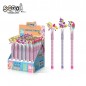 Creion grafit model Unicorn, 2 mm, 9 cartuse de grafit, material plastic Creion grafit model Unicorn, 2 mm, 9 cartuse de grafit, material plastic