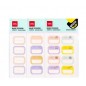 Etichete scolare autoadezive, 2.2x3.3 cm, set 48 bucati diverse culori