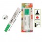 Set 2 markere pentru whiteboard, culoare verde, grosime scriere 2-3 mm