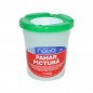 Pahar pictura, cu capac suport pensula, material plastic, 175 ml Pahar pictura, cu capac suport pensula, material plastic, 175 ml