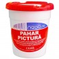 Pahar pictura, cu capac suport pensula, material plastic, 175 ml Pahar pictura, cu capac suport pensula, material plastic, 175 ml