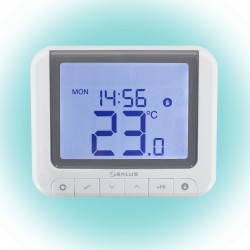 Termostat de camera cu releu fara fir, ecran LCD, temperatura reglabila, 9.5 x 11.8 x 2.6 cm